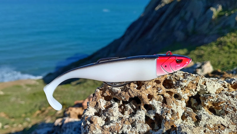 Waylander - Mean Minnow x3 Soft Plastic with Jighead (Lead Free) 27g