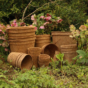 10cm Coir Plant Pots – 100% Biodegradable Pots & Peat - Free | Starter Pots | Plant pot | 5060861940155 5060861940155 | AllotMate Essentials