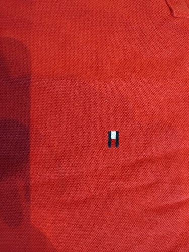 Tommy Hilfiger slim fit polo shirt Clothing red Vintage Designer