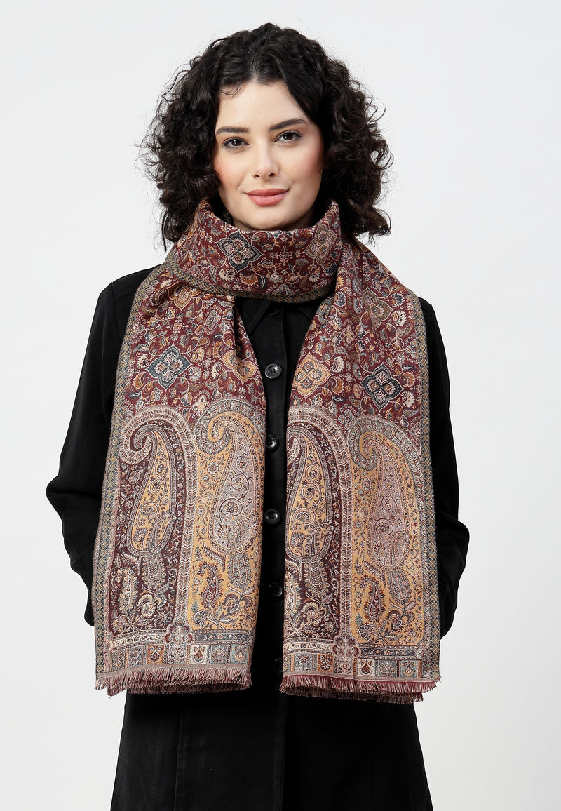 Kashmiri Jamawar Scarf