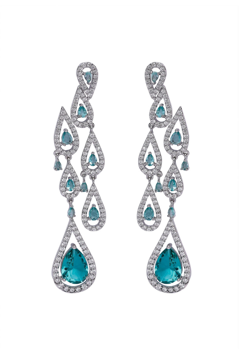 Diva Raindrop Dangle Earrings