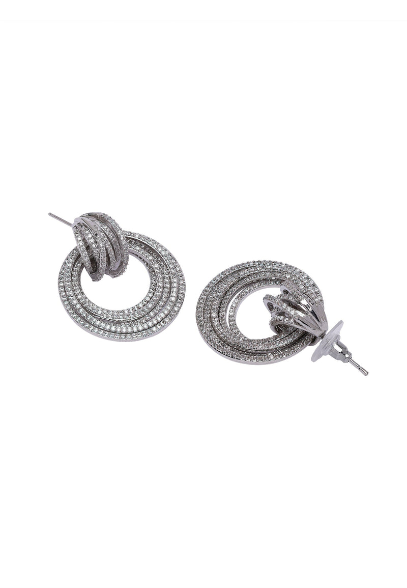 Diva Triple Layered Hoop Earrings