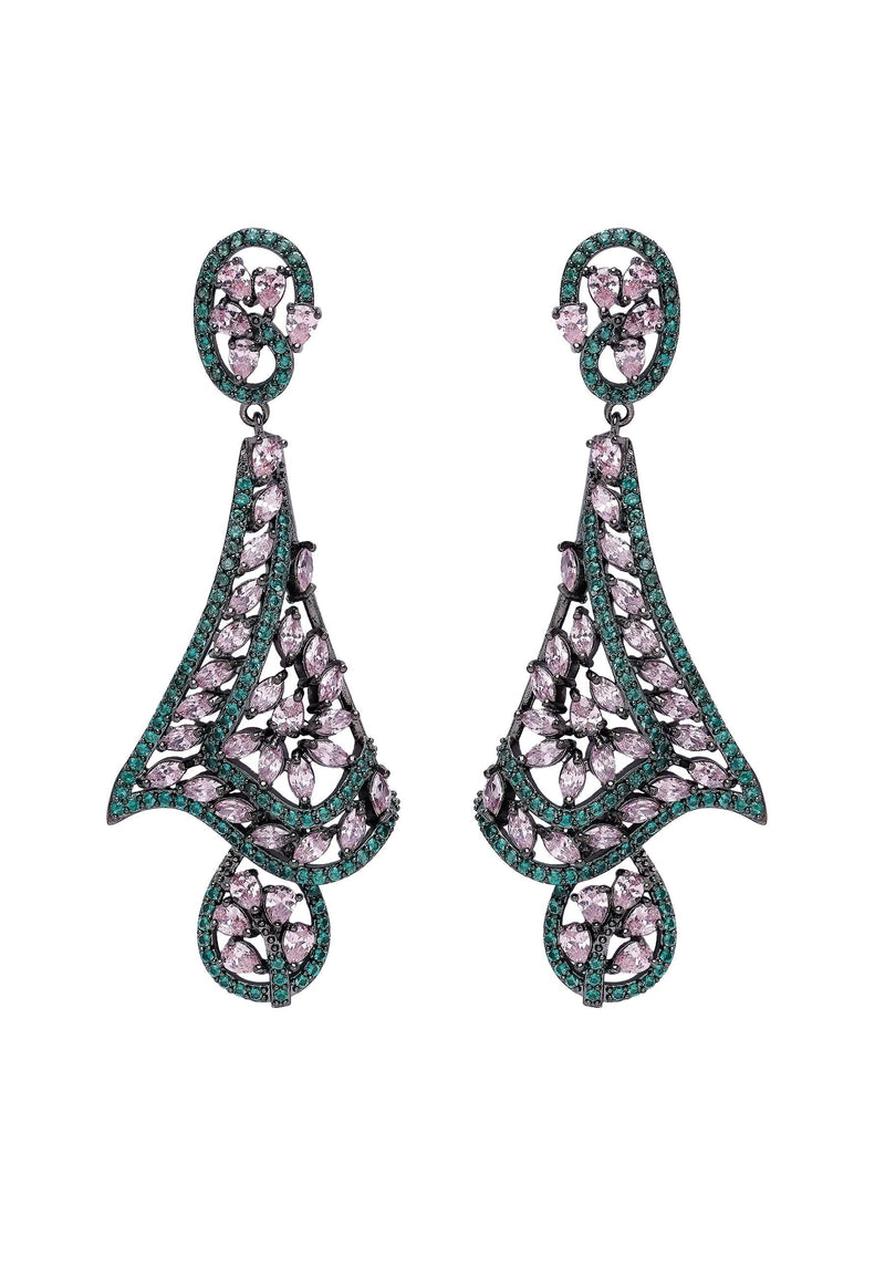 Diva Vintage Drop Earrings