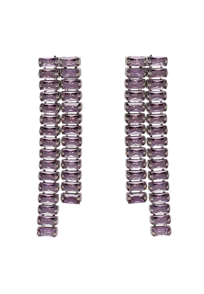 Diva Asymmetric Dangler Earrings