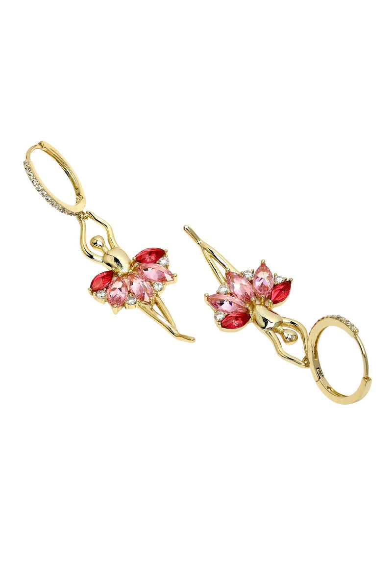 Diva Ballet Dancer Earrings