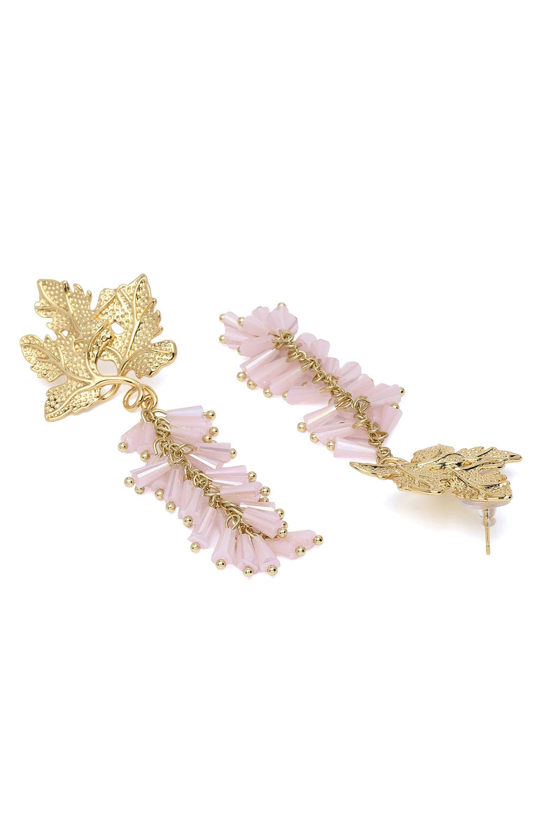 Leaf Branch Drop Earrings