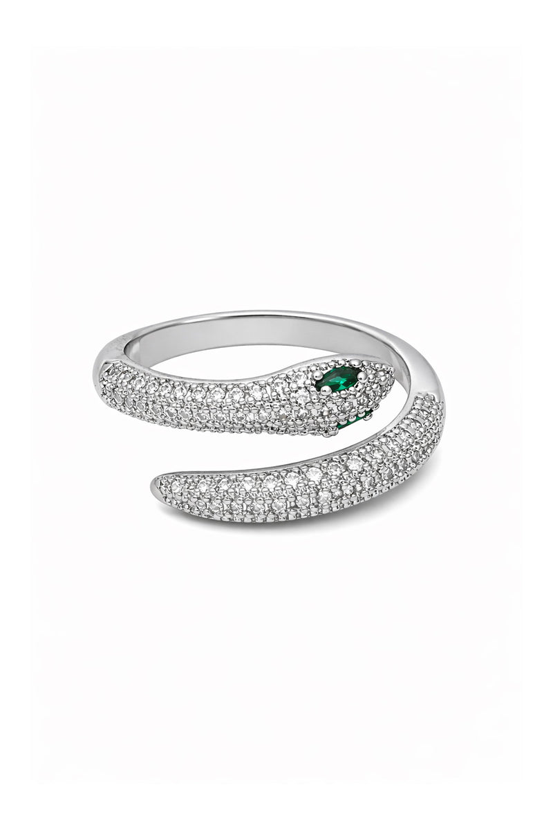 Pavé Serpent Wrap Ring