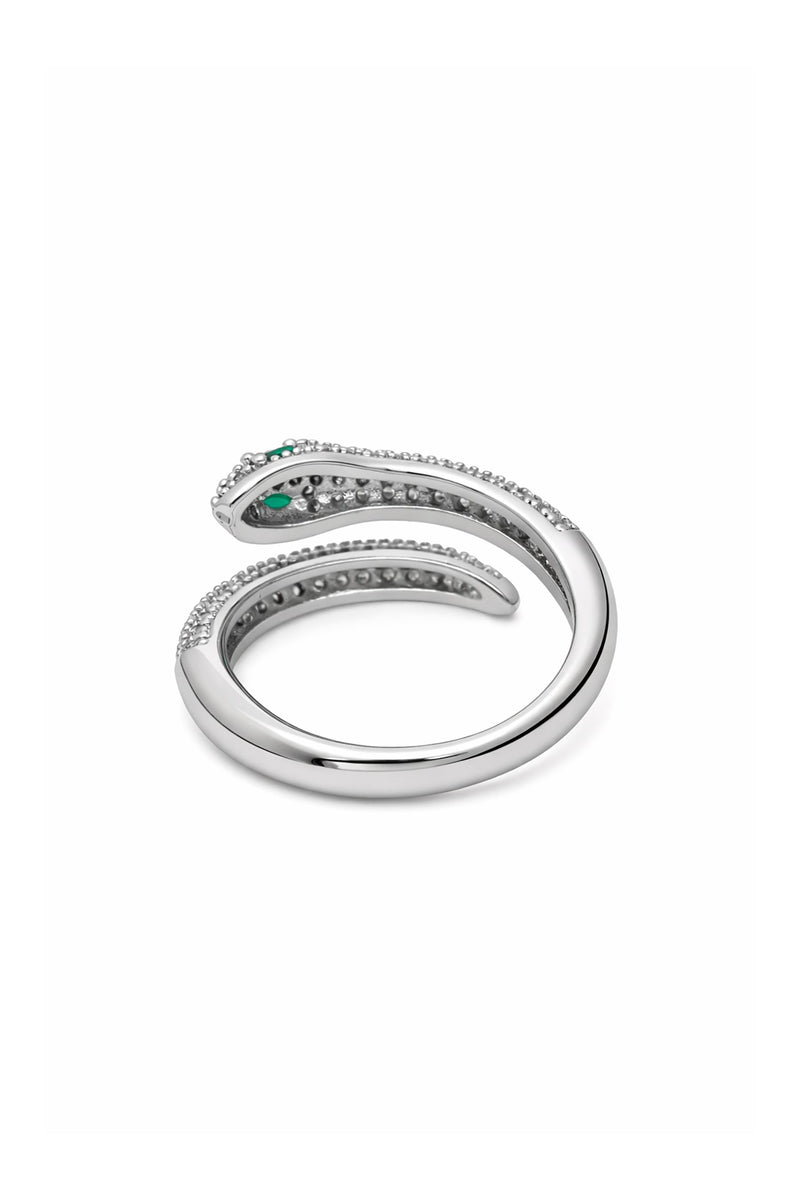 Pavé Serpent Wrap Ring