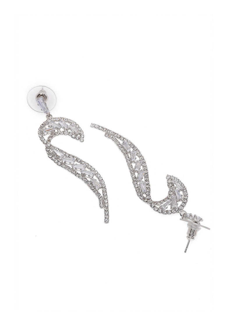 Glittering Curve Earrings
