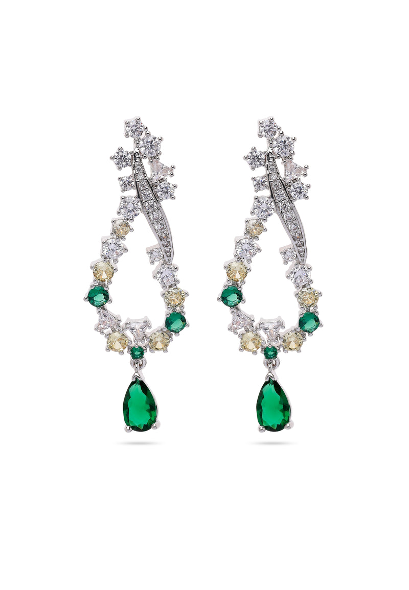 Whimsical Multicolored Drop Earrings