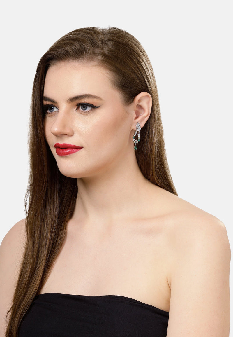 Whimsical Multicolored Drop Earrings