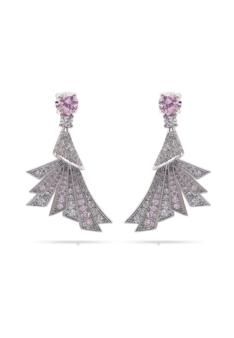 Feather shaped Drop Earrings