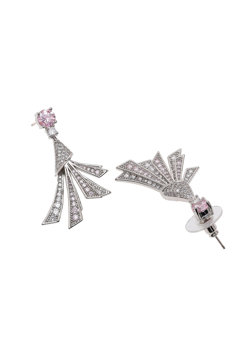 Feather shaped Drop Earrings