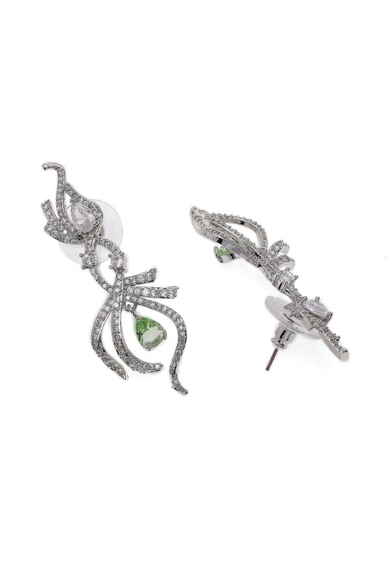 Infinity Pear shaped Earrings