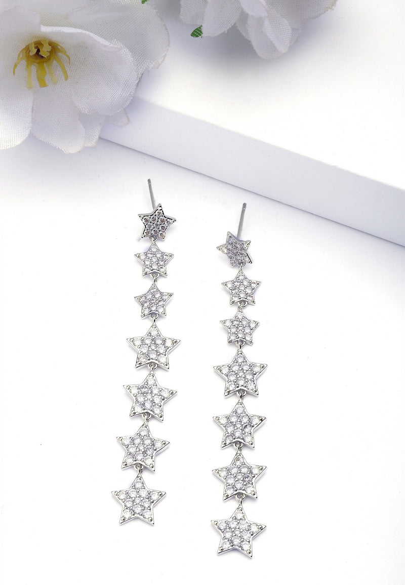 Celestial Long Dangle Earrings