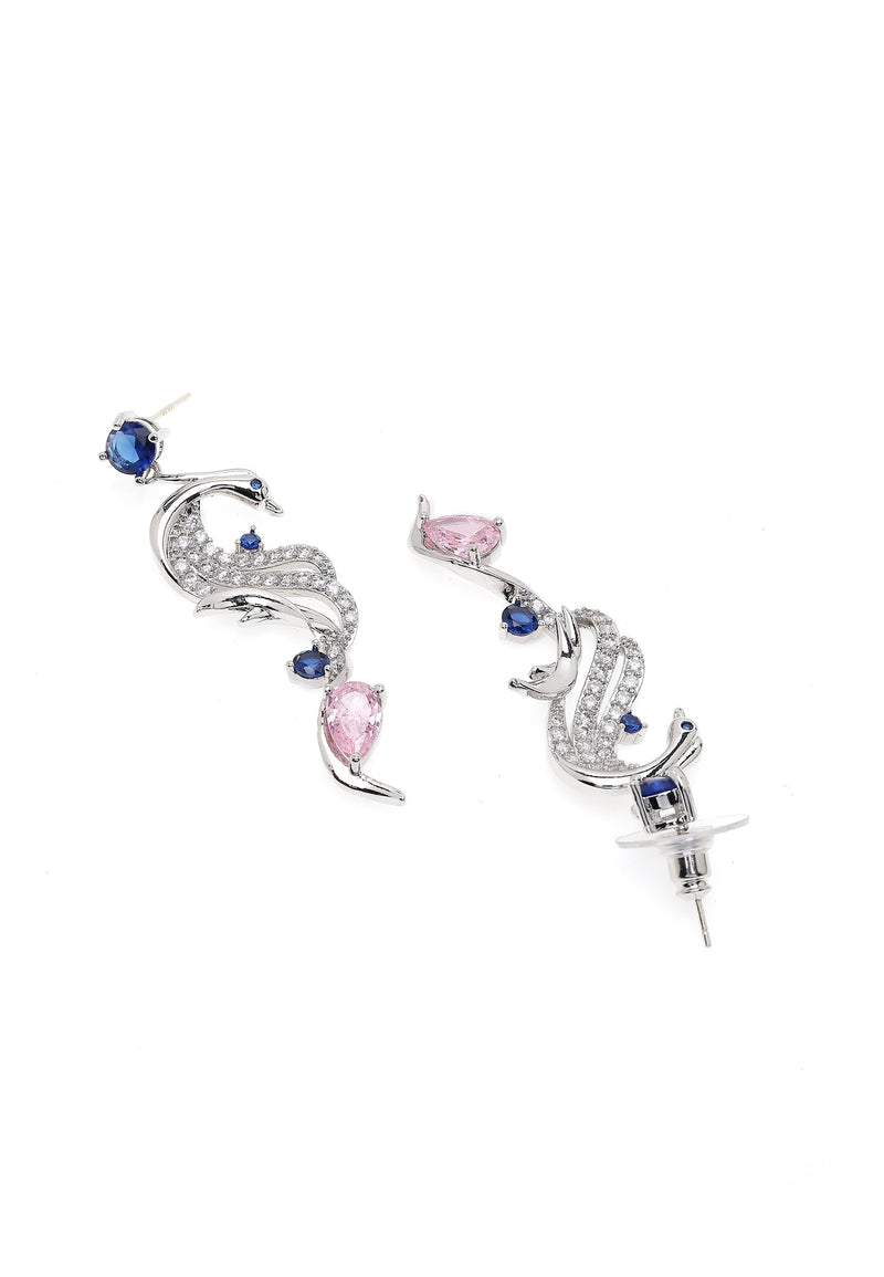 Curvy Bird Earrings