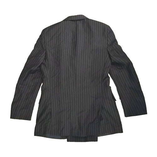 Gritti by Ermenegildo Zegna Navy Two Piece Suit Pin Striped Designer Size 38R