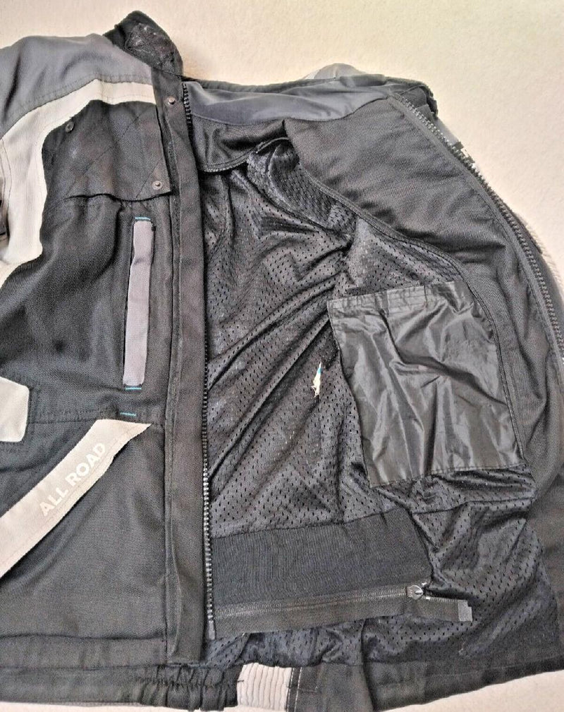 Spada motorcycle jacket Size L Black / Grey / White