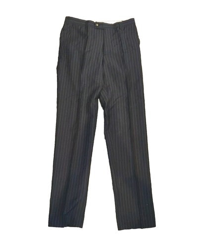 Gritti by Ermenegildo Zegna Navy Two Piece Suit Pin Striped Designer Size 38R