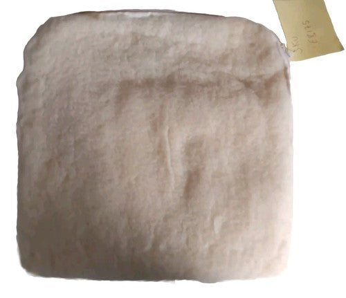 Naturlana S.L Laptop Device Cover Case Protector Wool Cream