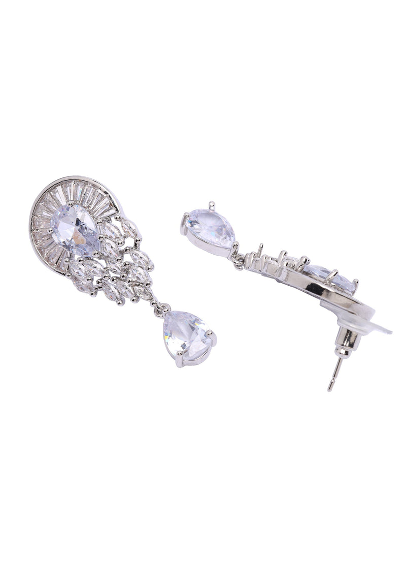 Sparkling Teardrop Earrings