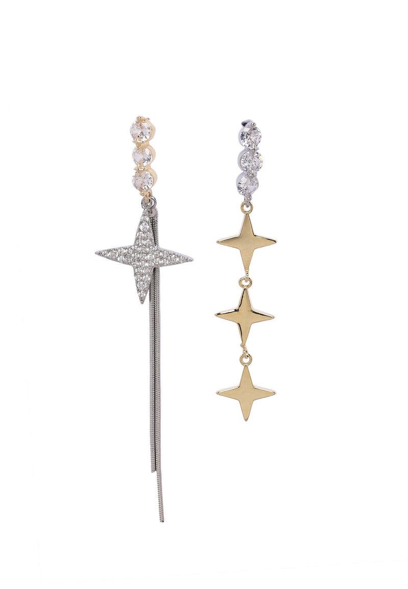 Starry Elegance Dangle Earrings