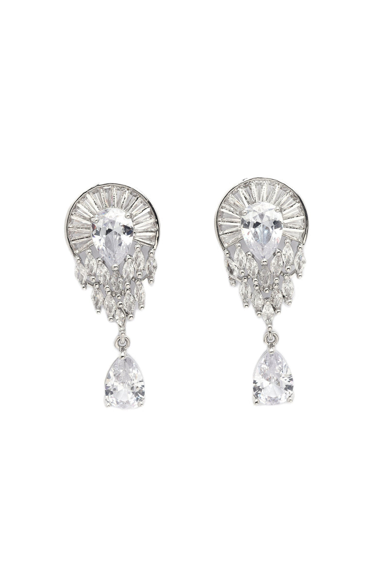 Starlight Drop Earrings and Necklace Set