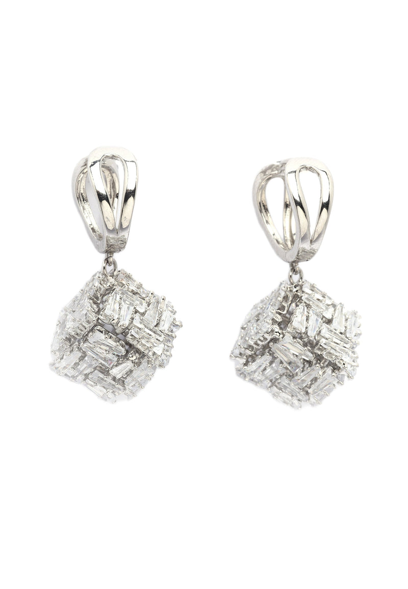 Glittering Symphony Necklace and Earrings Set
