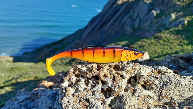 Waylander - Mean Minnow x3 Soft Plastic with Jighead (Lead Free) 27g