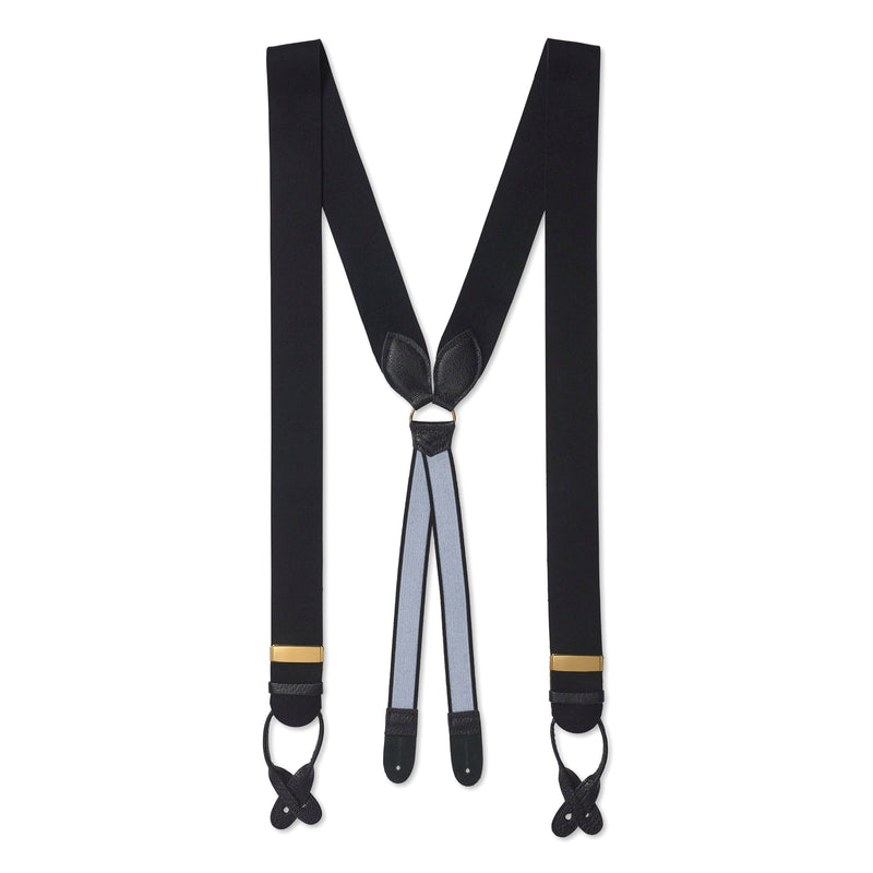 Navy Box Cloth Braces