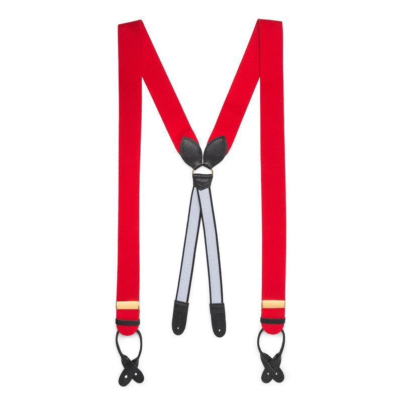 Red Box Cloth Braces