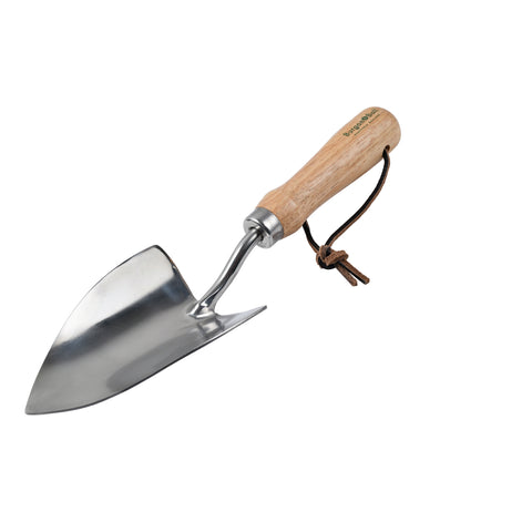 Burgon & Ball Stainless Steel Groundbreaker Trowel - RHS Endorsed GTH/SGTRHS The Green Thumb Club