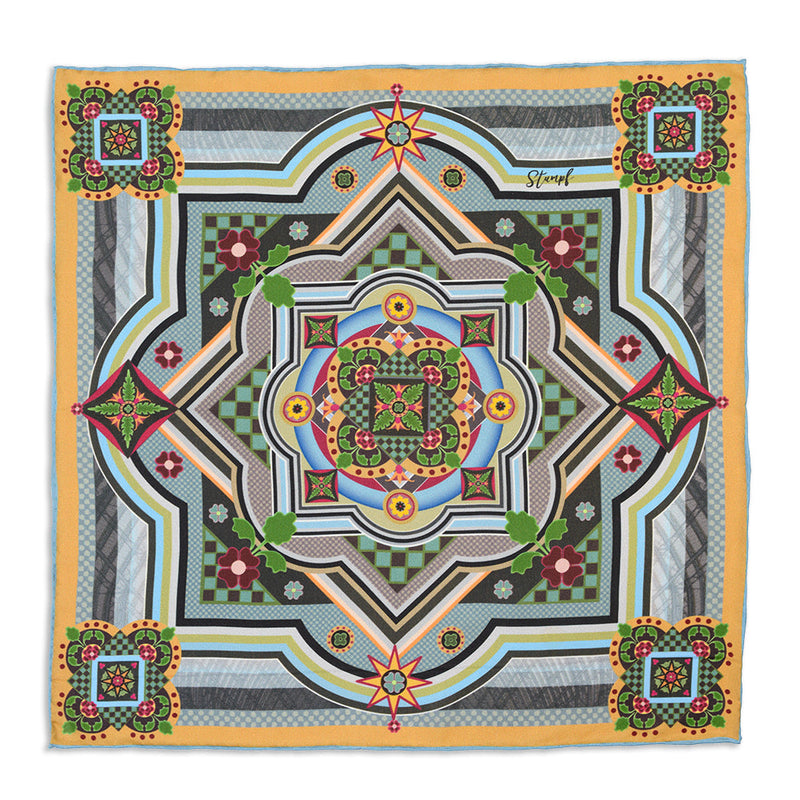 Cosmati Pocket Square