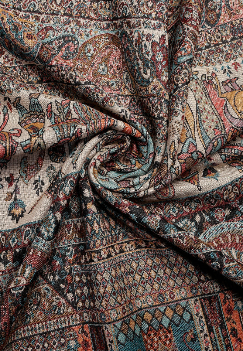 Kashmiri Jamawar Scarf