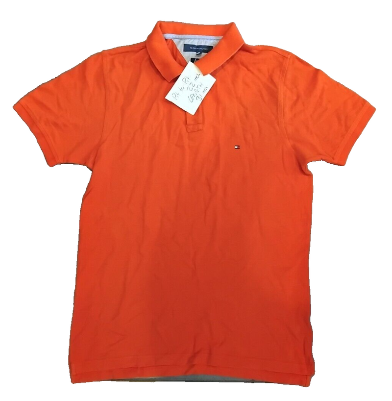 Tommy Hilfiger slim fit polo shirt Clothing red Vintage Designer