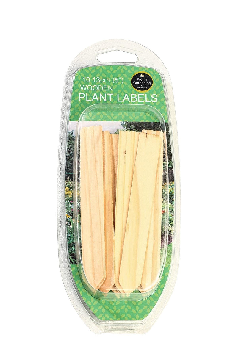 13cm Plant Labels – Reusable Plastic, Wood and Slate Markers  for Pots & Beds | Garland