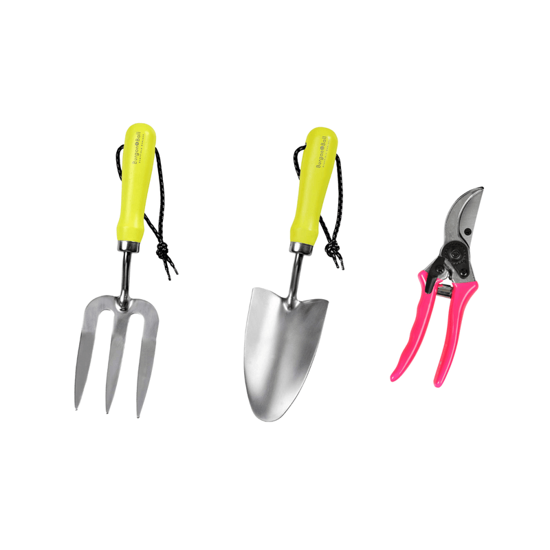 Burgon and Ball The 'Found it!' Gardening Tool Bundle (Save 20%) - Garden Tool Set - AllotMate Essentials - GFB/HFYHTYBSP -