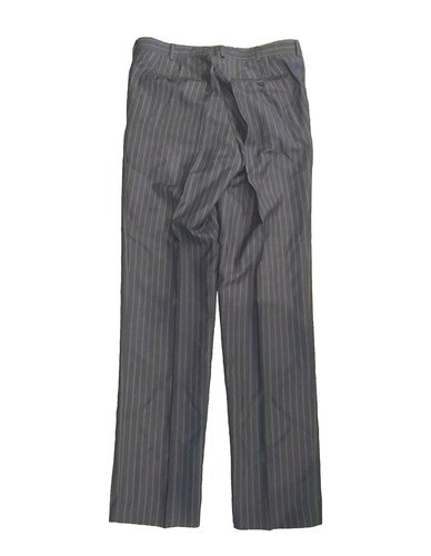 Gritti by Ermenegildo Zegna Navy Two Piece Suit Pin Striped Designer Size 38R