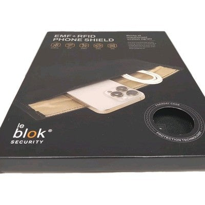 Le Blok Large Emf Blocking Pouch, RFID Blocking, Radiation Blocking
