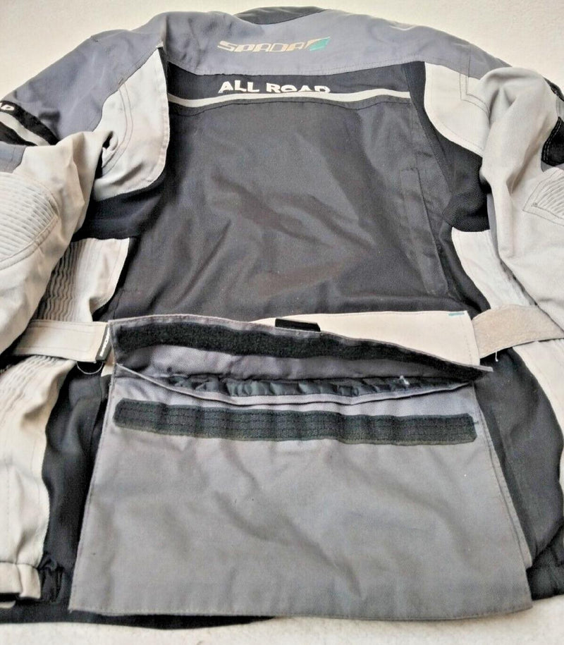 Spada motorcycle jacket Size L Black / Grey / White