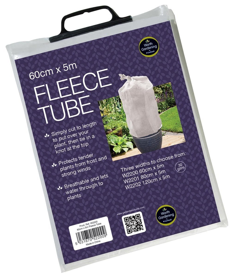 Fleece Tube (30gsm) – Plant Protection from Frost & Wind | Garland