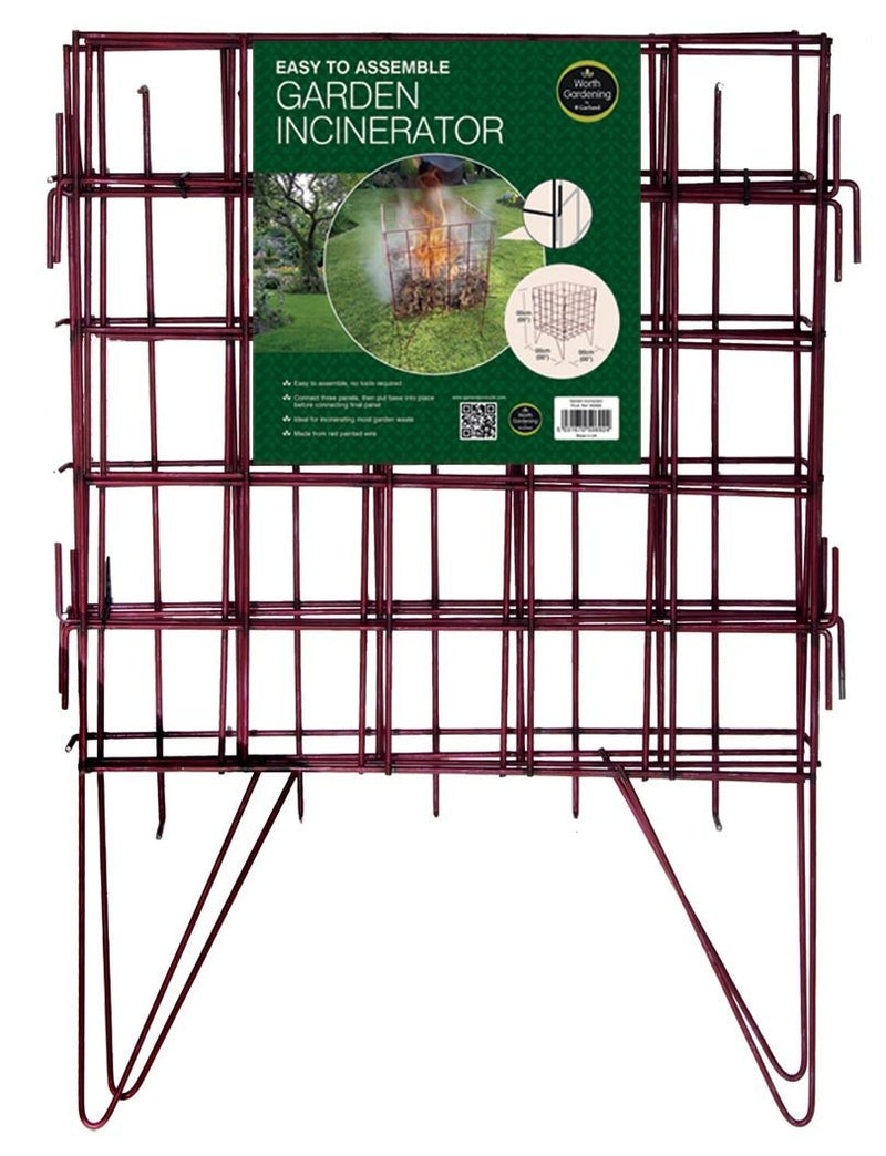 Garden Incinerator – Easy - to - Assemble Metal Burner for Garden Waste | Garland | Garden Incinerator | W0692 5031670506924 | AllotMate Essentials