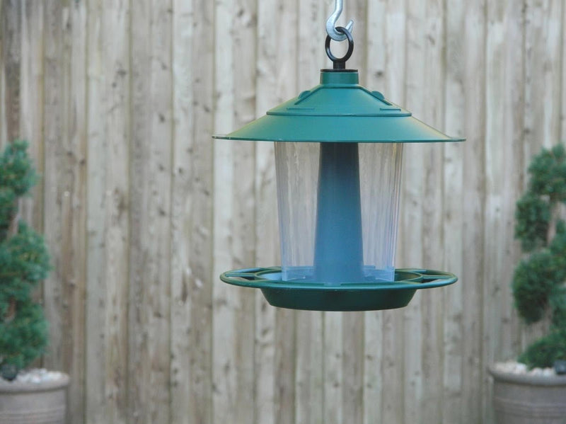 Lantern Bird Seed & Nut Feeder – Hanging Feeder for Wild Birds | Garland | Bird Feeder | W2070 5031670520708 | AllotMate Essentials