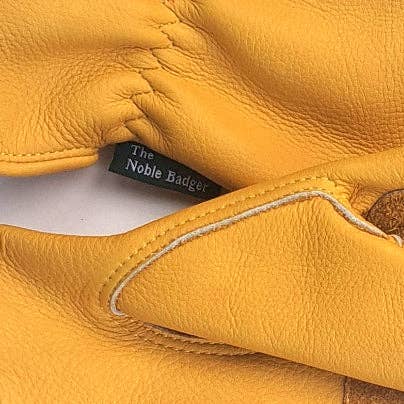 Leather Gardening Gloves for Pruning and Hedge Work - The Noble Badger Sherborne | Leather Gloves |   | AllotMate Essentials