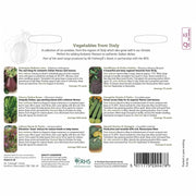 RHS Vegetables from Italy Vegetable Seeds Collection 6 Authentic Italian Varieties | Vegetable Seeds | 5011775290478 5011775290478 | AllotMate Essentials