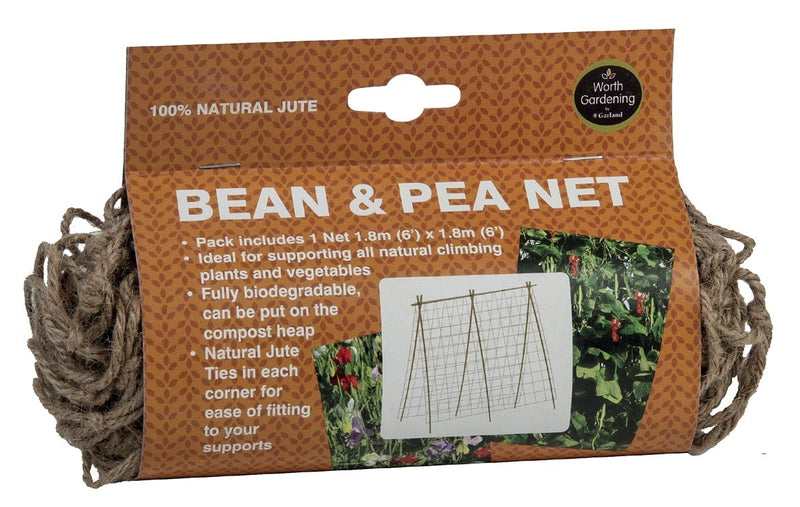 Bean & Pea Net – 1.8m x 1.8m Tangle-Free Support Mesh | Garland
